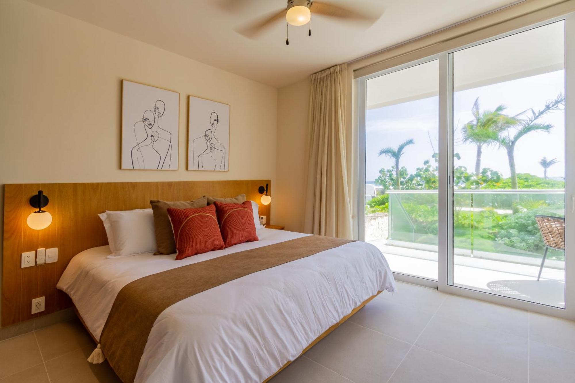 Santamar By Tao Beach Condos With Pool & Walk To Ocean Акумал Екстериор снимка