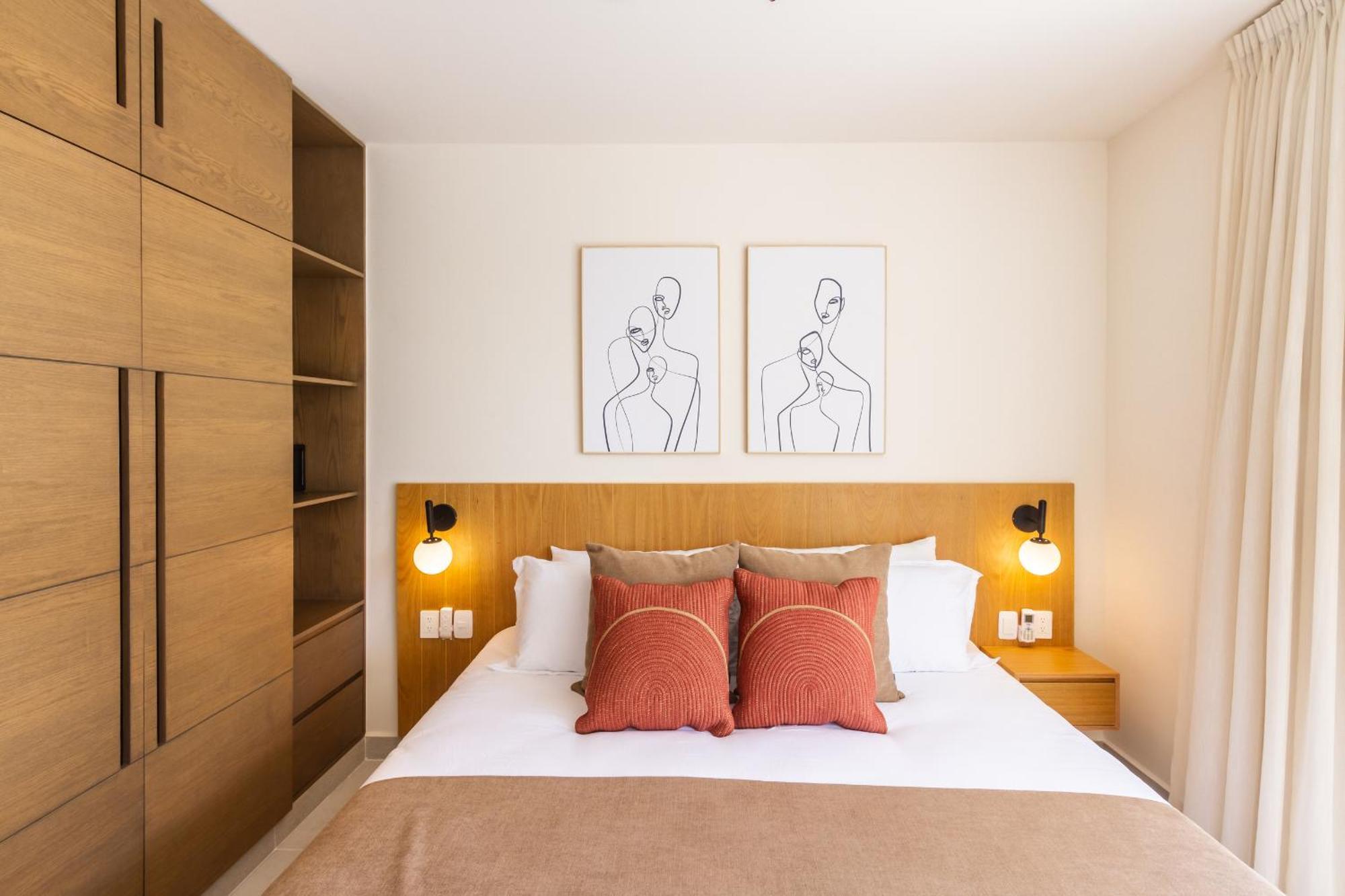 Santamar By Tao Beach Condos With Pool & Walk To Ocean Акумал Екстериор снимка