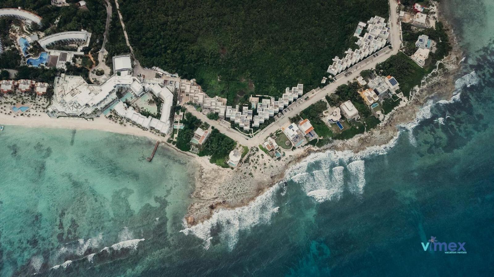 Santamar By Tao Beach Condos With Pool & Walk To Ocean Акумал Екстериор снимка